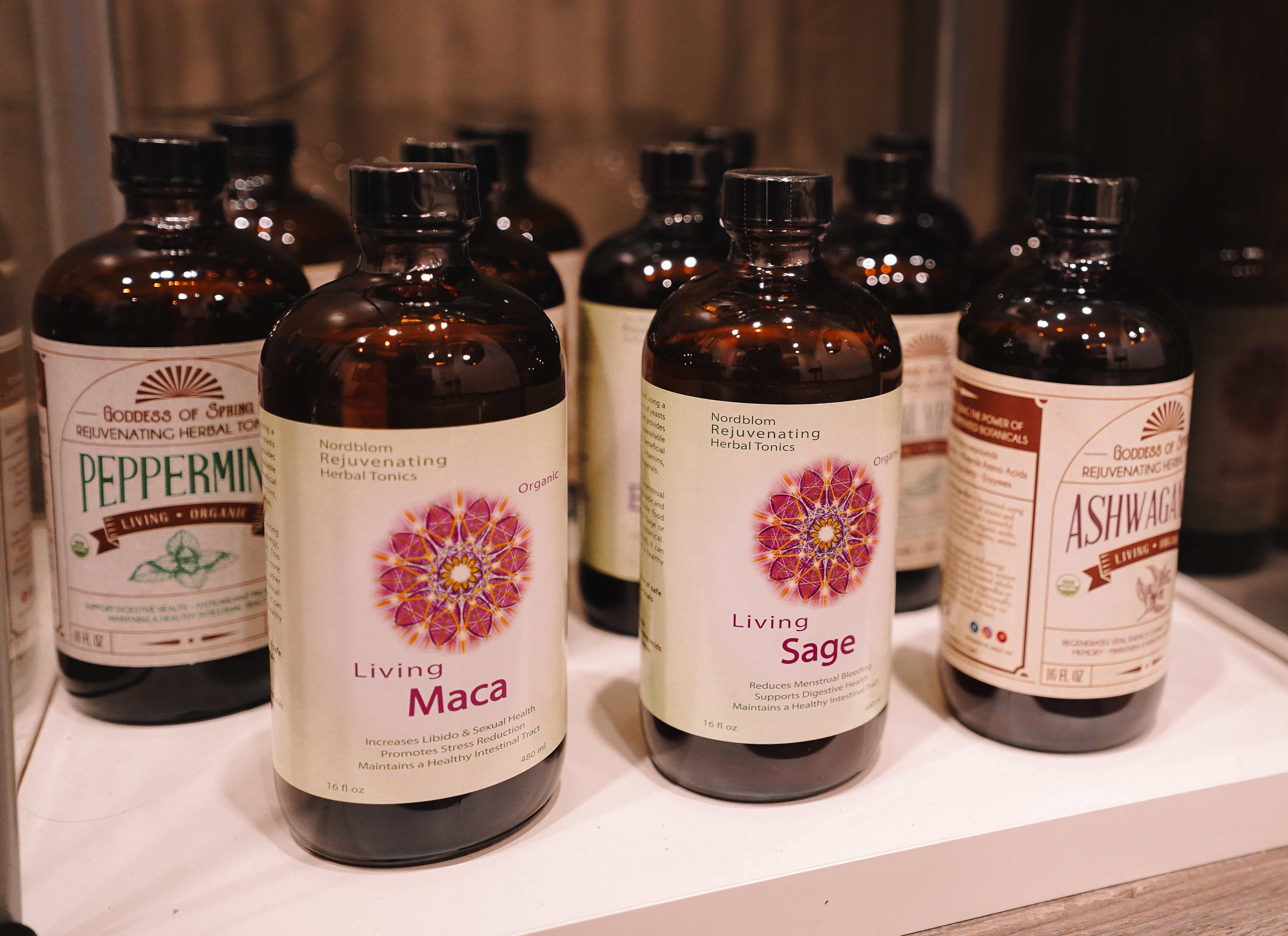 Goddess of Spring rejuvenating fermented herbal tonics